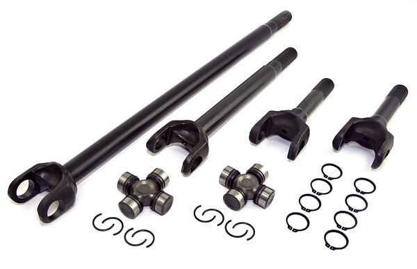 Front Axle Kit, 1972-1983 Jeep CJ5, CJ7 & CJ8, Commando, Dana 30, 27-Spline Kit, Chromoly - The JeepsterMan