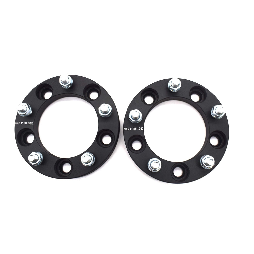 Front or Rear 1.5" Wheel Spacer Set, 5 x 5.5, 1941-1986, Willys and Jeep - The JeepsterMan