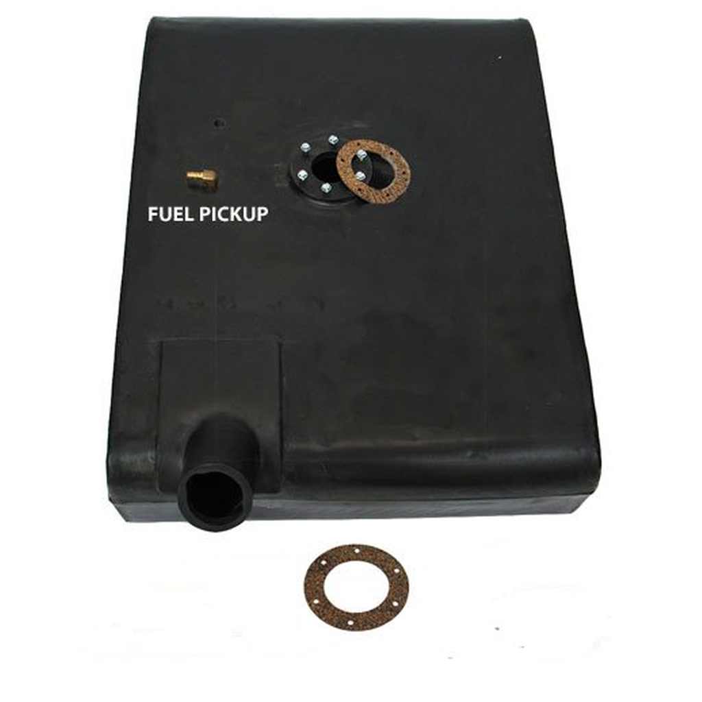 Fuel Tank, Poly, Passenger Side, 6 Hole Sender, 1961-1965 Jeep CJ-3B - The JeepsterMan
