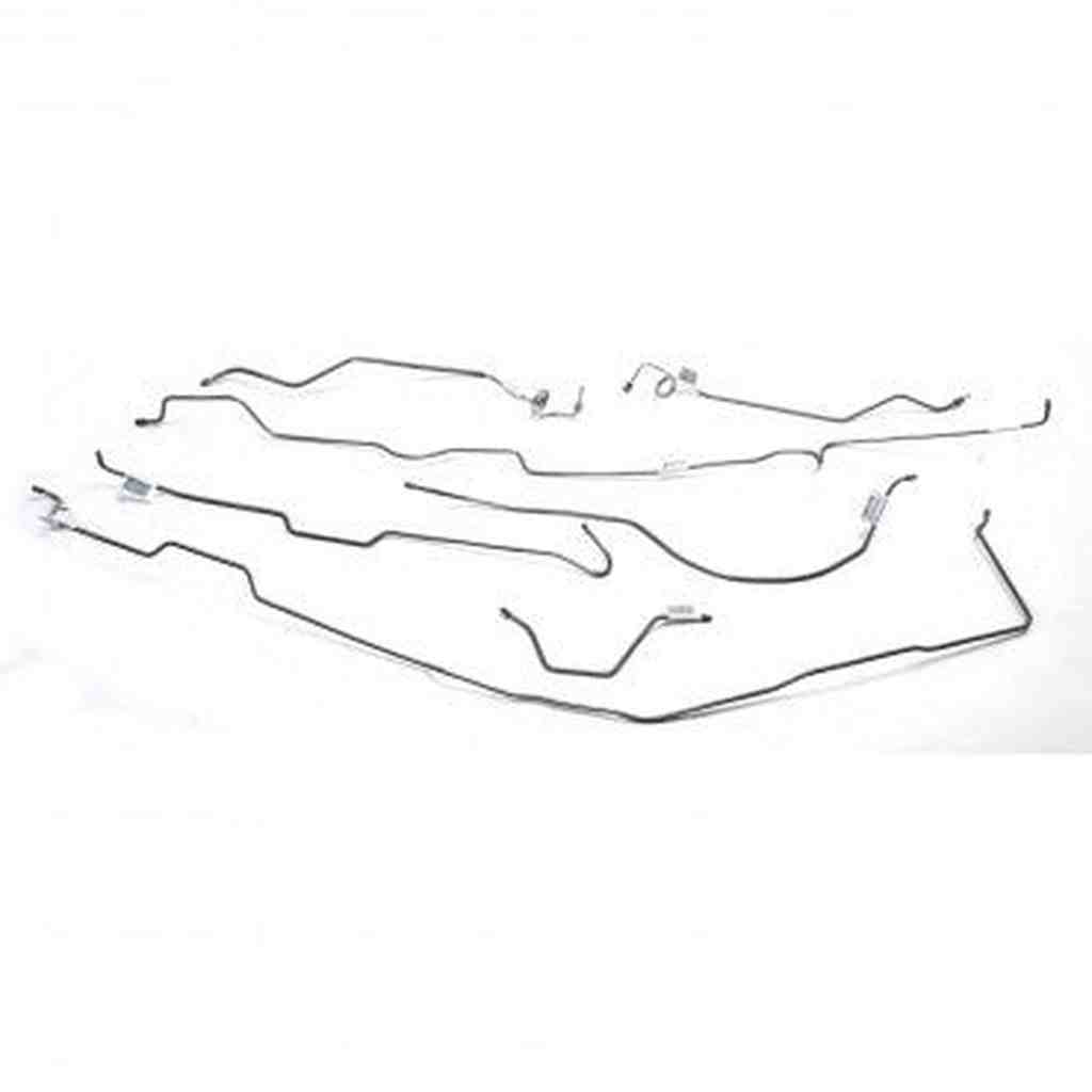 Full Brake Line Set, 1977-1980 Willys Jeep CJ5 - The JeepsterMan
