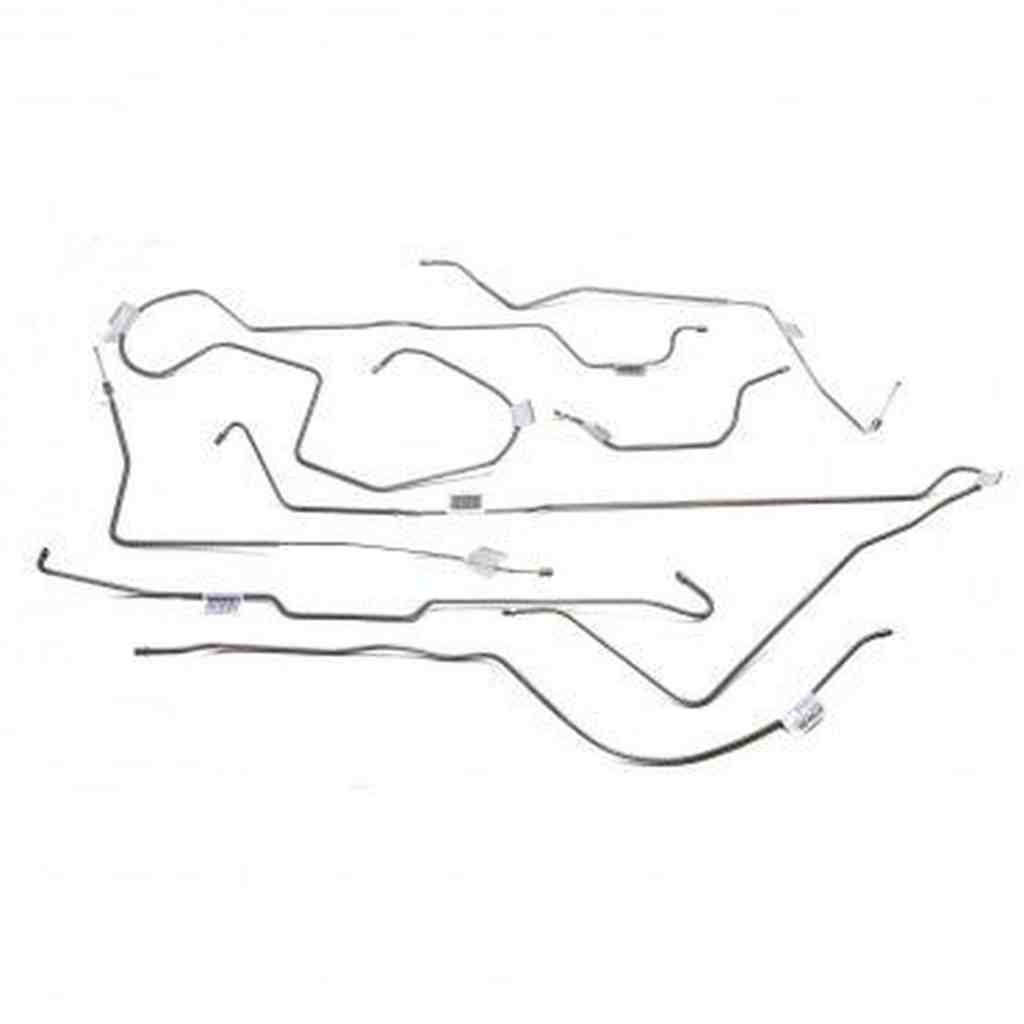 Full Brake Line Set, 1981-1983 Willys Jeep CJ-5 - The JeepsterMan