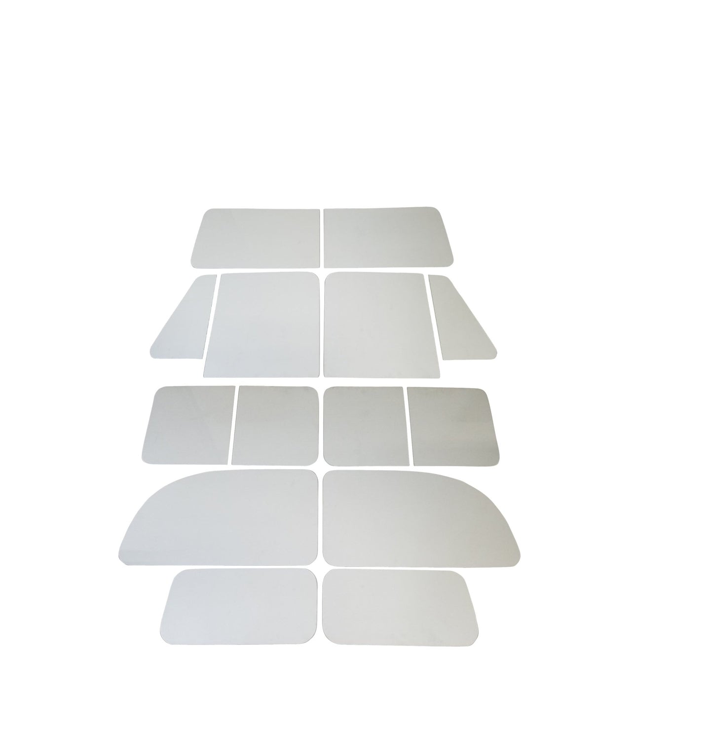 Glass Kit, Split Window, 1946-1960, Willys Station Wagon - The JeepsterMan