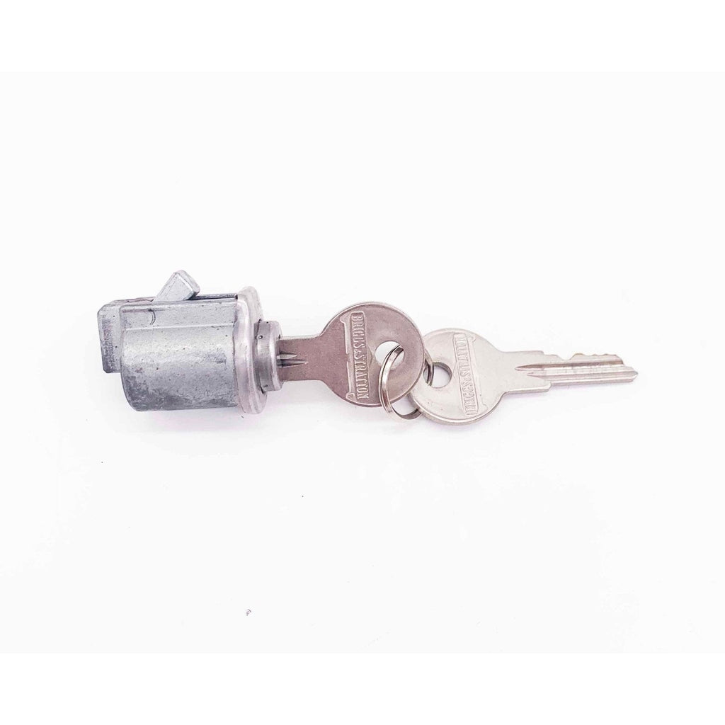 Glove Box Cylinder Lock with Key, 1946-1973, Willys and Jeep, NOS - The JeepsterMan