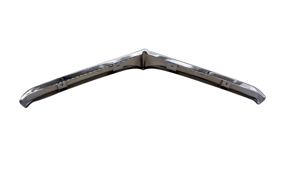 Grille Bar, Chrome, Top, 1950-1964, Willys Jeepster, Station Wagon, Pickup Truck - The JeepsterMan