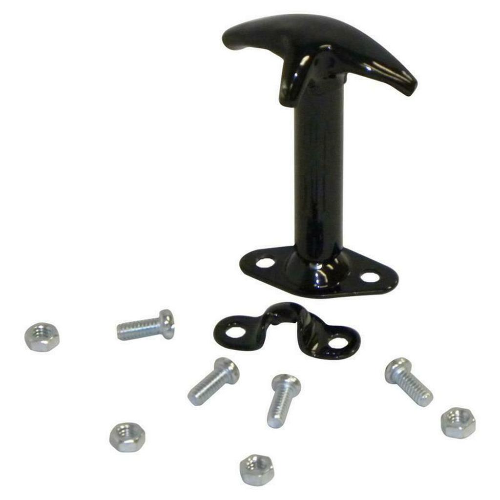Hood Catch, Black, One Side Only, 1941-1986, Willys and Jeep Vehicles - The JeepsterMan