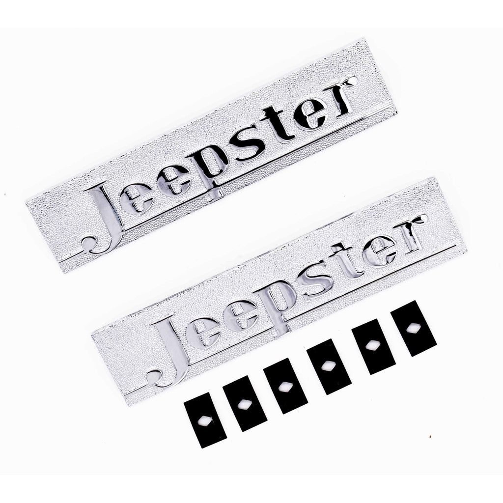 Hood Emblem Kit, 1948-1949 Willys Jeepster - The JeepsterMan