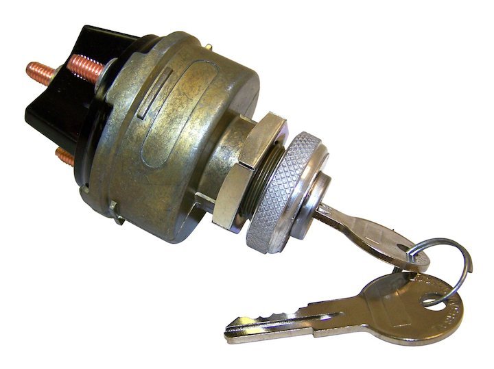 Ignition Switch, 1946-1966, Jeepster, Station Wagon, CJ3B, CJ5