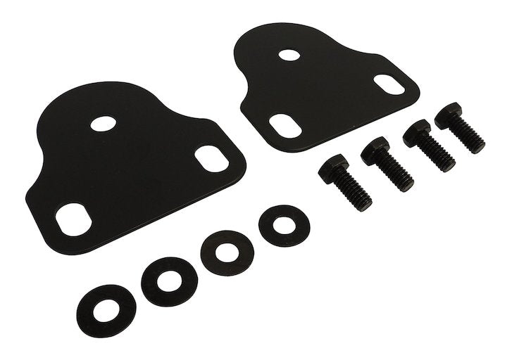 Interior Windshield Mount Bracket Set (Black), 1976-1986, Jeep CJ-5, CJ-7, & CJ-8 - The JeepsterMan