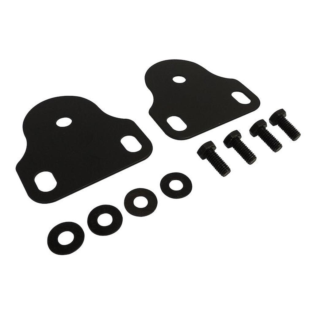 Interior Windshield Mount Bracket Set (Black), 1976-1986, Jeep CJ-5, CJ-7, & CJ-8 - The JeepsterMan