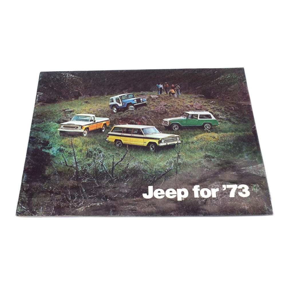 Jeep for '73, Dealer Sales Brochure, 1973 Jeeps - The JeepsterMan
