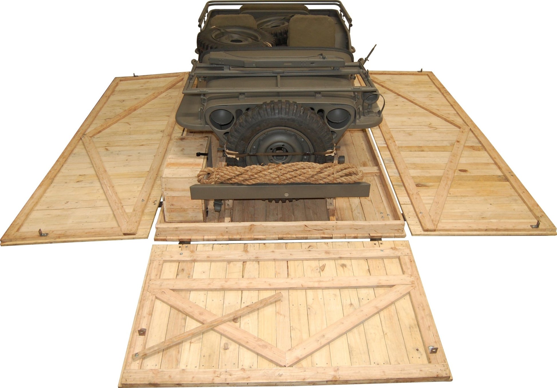 Jeep in a Crate, 1942 Willys MB Kit - The JeepsterMan