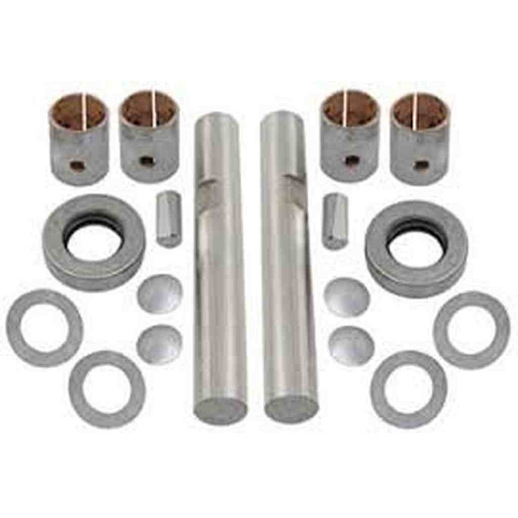 King Pin Set, 1948-1963, 2WD Willys Pickup Truck and 2WD Station Wagon, Sedan Delivery, I Beam Front Axle - The JeepsterMan