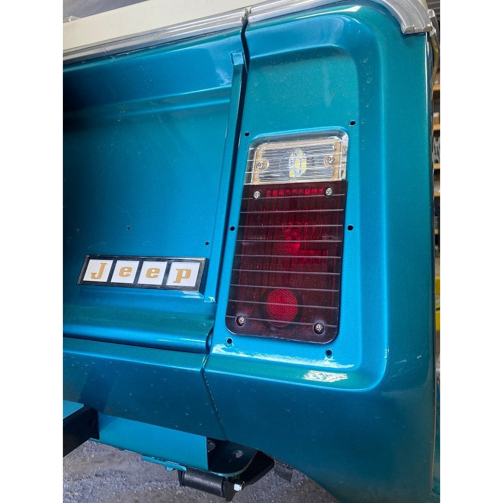 Lens, Tail Light Kit, 1967-1973, Jeepster Commando and Commando - The JeepsterMan