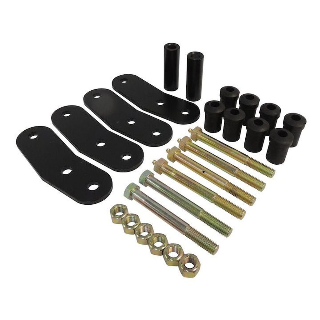 Lift Shackle, 1 1/2' Lift, Front or Rear Spring,1967-1986, Jeepster Commando, CJ - The JeepsterMan