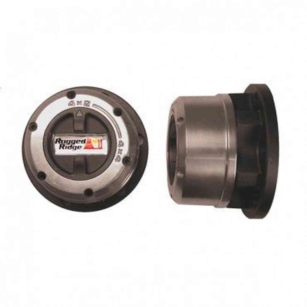 Locking Hub Set, Rugged Ridge, 10 Spline, 1946-1971 Willys & Jeep, Dana 25 and Dana 27 - The JeepsterMan
