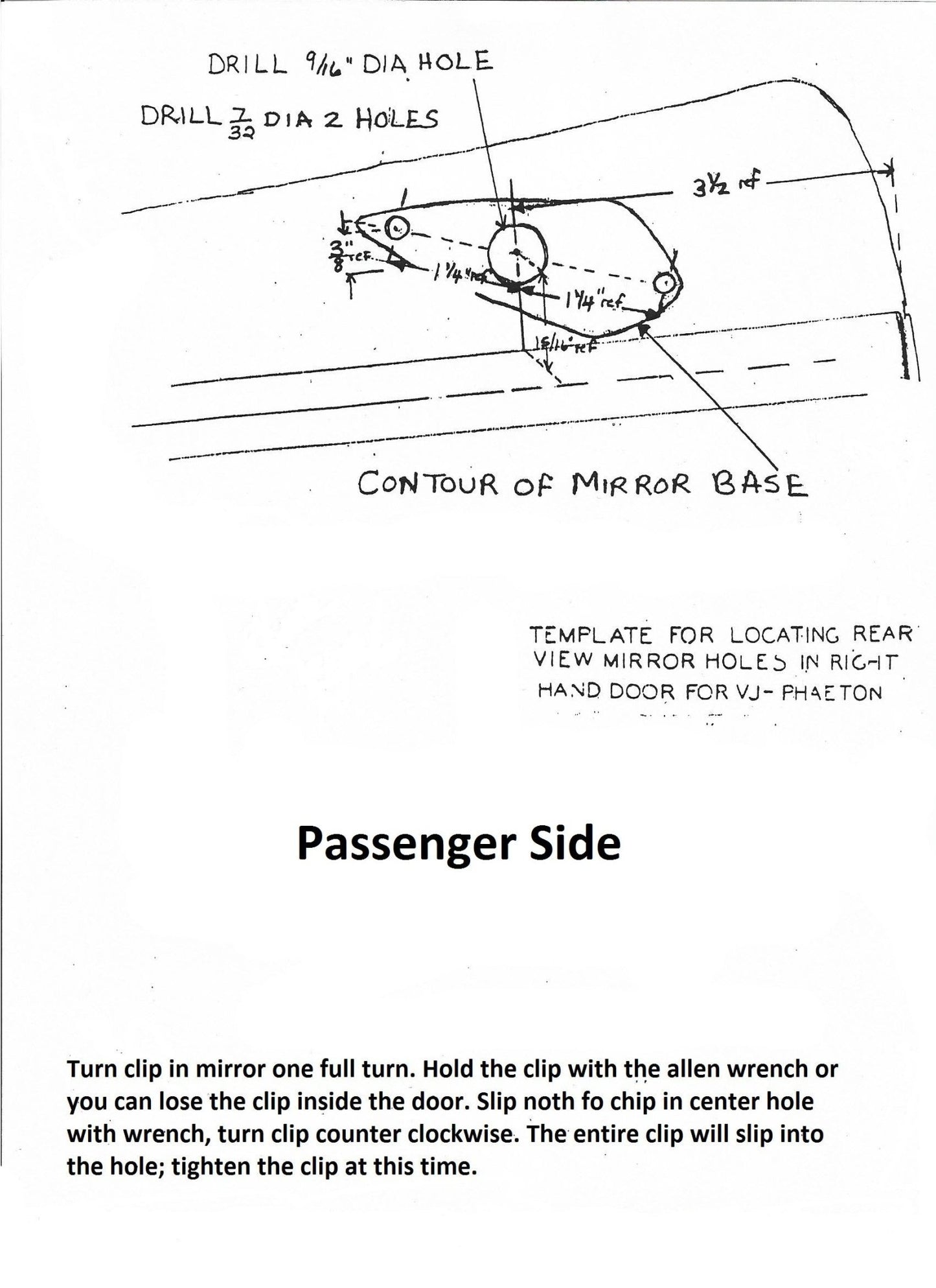Mirror, Outside Rear View, 1948-1951, Willys Jeepster, Willys Coupe, Maverick Station Wagon - The JeepsterMan