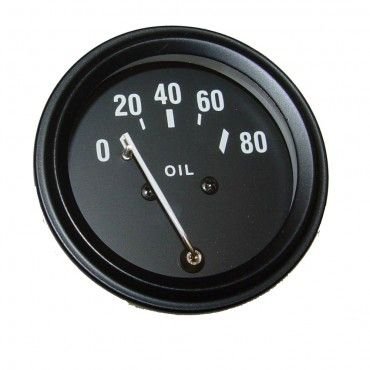 Oil Gauge, (0-80 PSI), 6V or 12V, 1946-1966, Willys and Jeep - The JeepsterMan