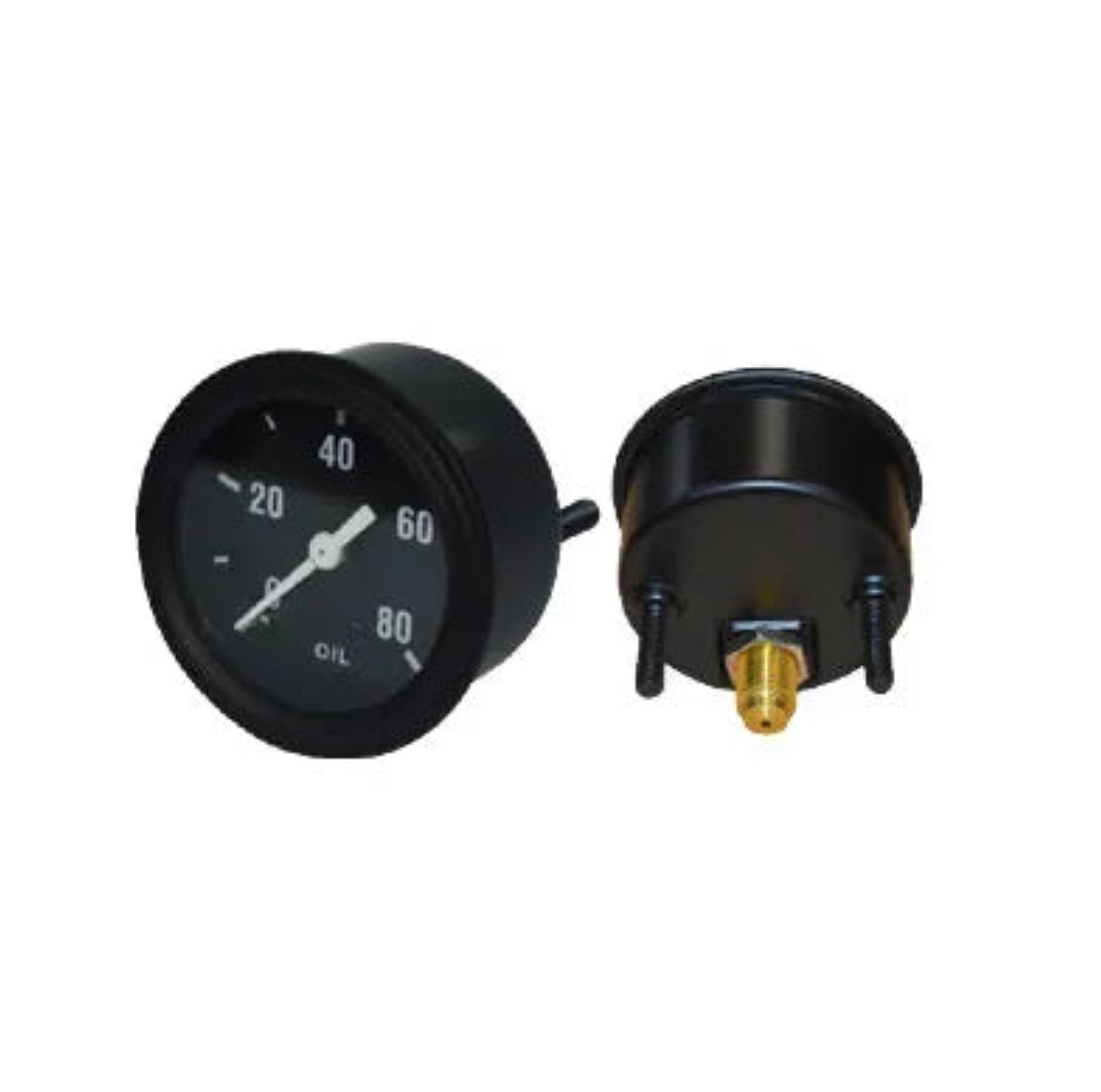 Oil Gauge, (0-80 PSI), 6V or 12V, 1946-1966, Willys and Jeep - The JeepsterMan