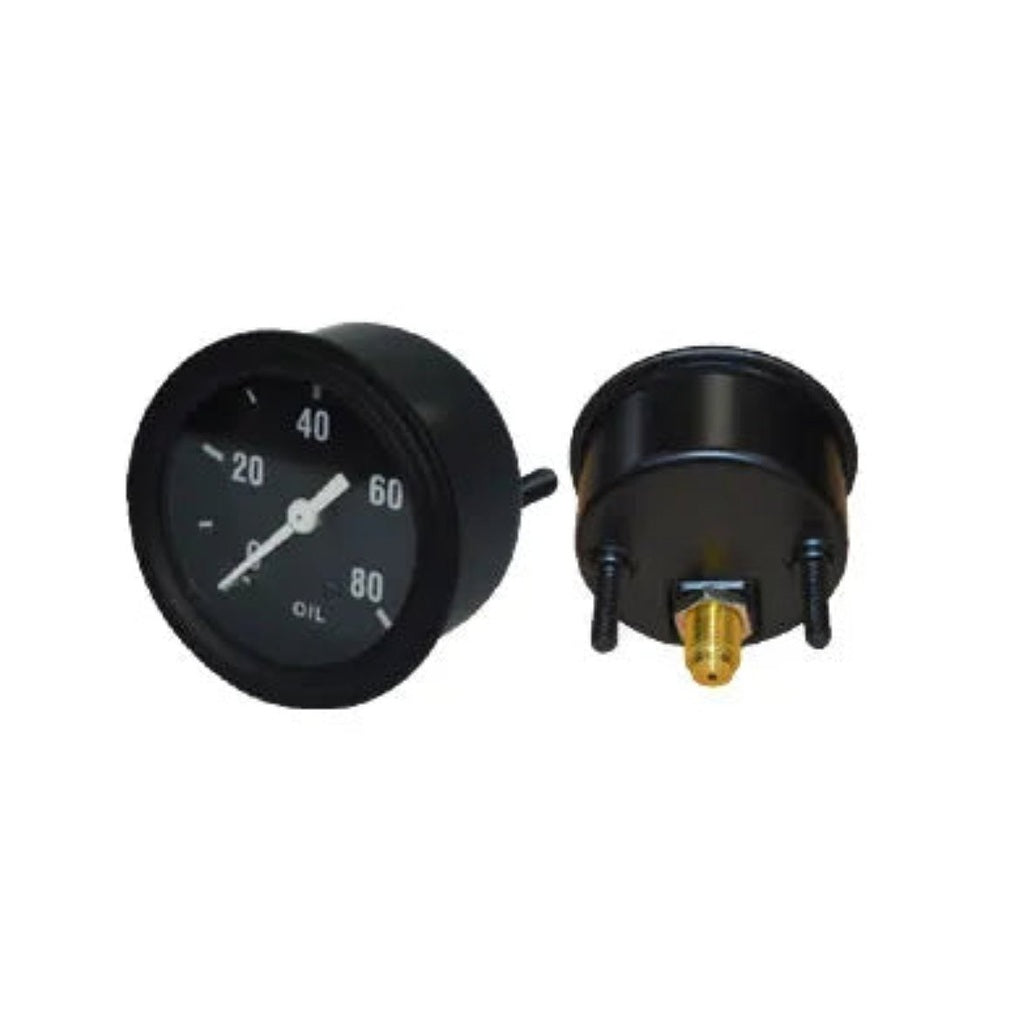 Oil Gauge, (0-80 PSI), 6V or 12V, 1946-1966, Willys and Jeep - The JeepsterMan