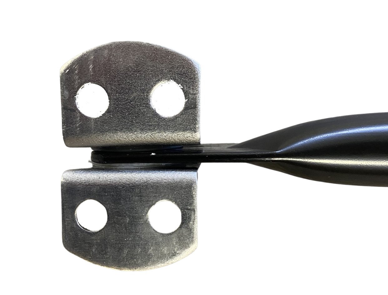 Outside Rear View Mirror, Black, 5' Round, 1941-1964 Willys and Jeep, CJ2A, CJ3A, CJ3B - The JeepsterMan