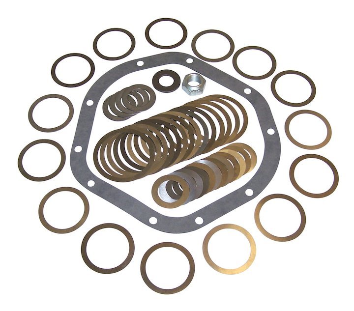 Pinion & Differential Shim Kit, 1957-1991, Jeep CJ-5, CJ-6, CJ-7