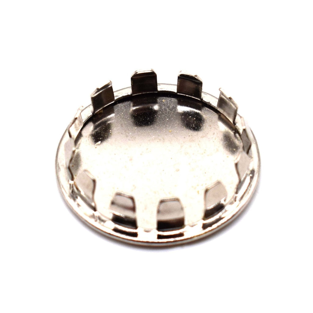 Plug Button, Door, Chrome, 1" Hole, 1948-1951, Jeepster - The JeepsterMan