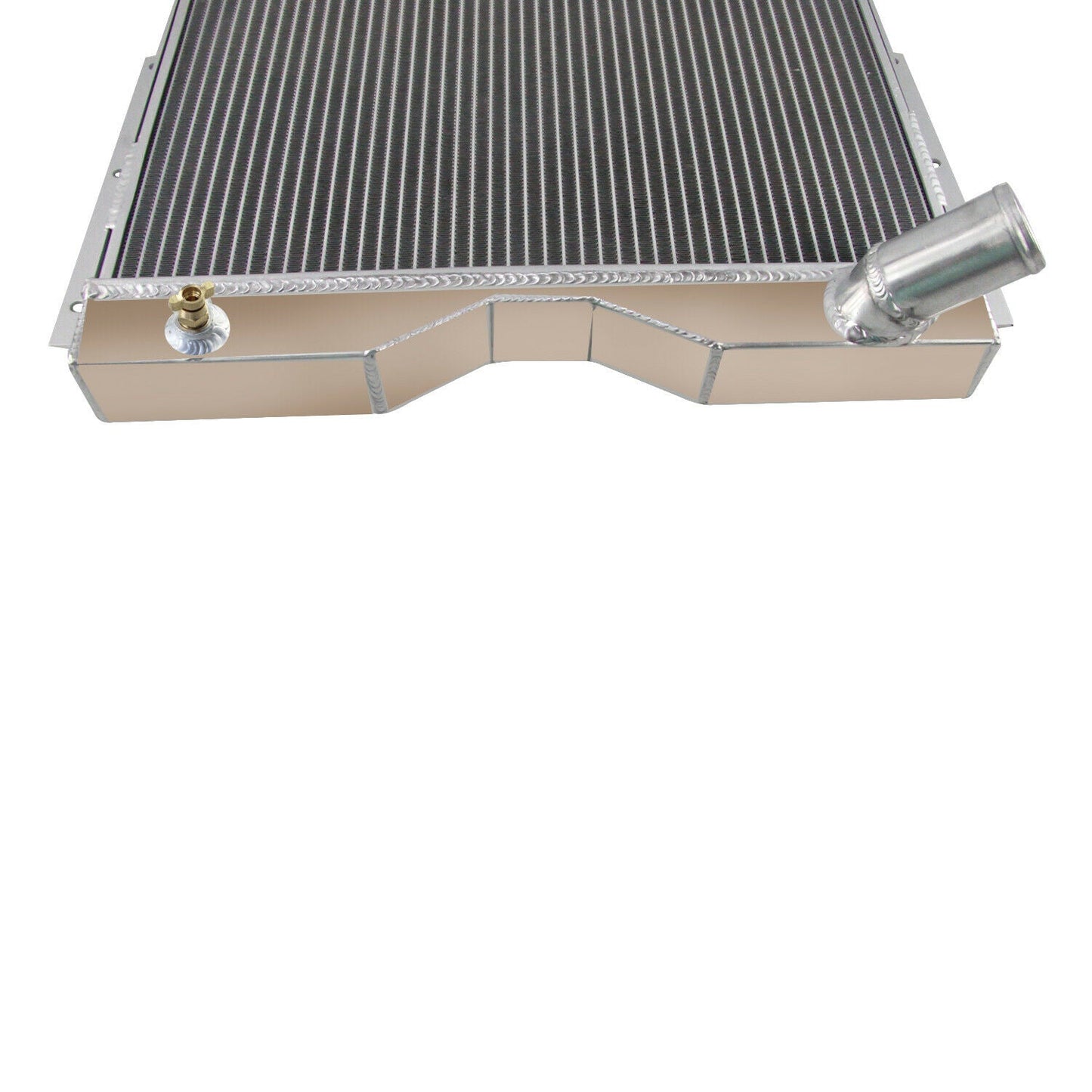 Radiator, Aluminum, 226 L Head, Super Hurricane, 1954-1963, Willys Station Wagon and Pickup Truck - The JeepsterMan