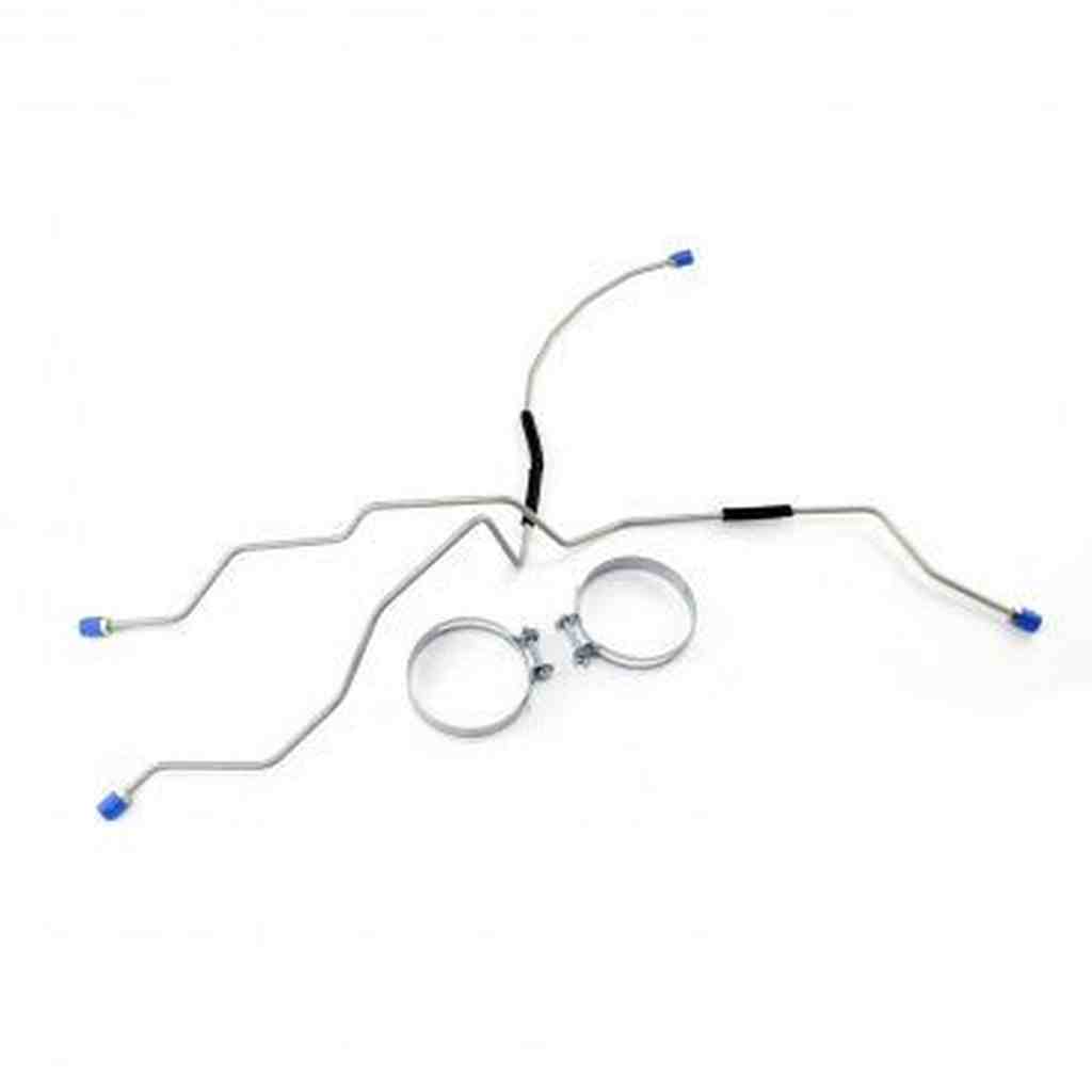 Rear Brake Line Kit, 1945-1949 Willys CJ-2A - The JeepsterMan
