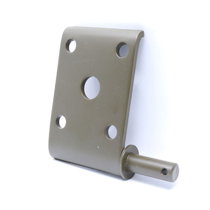 Rear Driver Side Leaf Spring Plate Shock Mount, 1941-1945, MB and GPW - The JeepsterMan