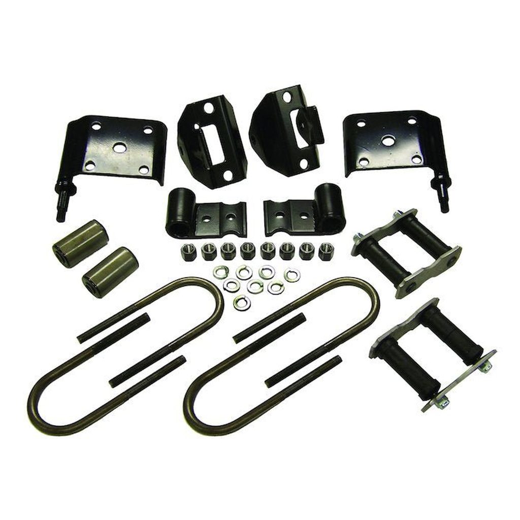 Rear Leaf Spring Mounting Kit, 1976-1986, Jeep CJ-5, CJ-7, & CJ-8 - The JeepsterMan