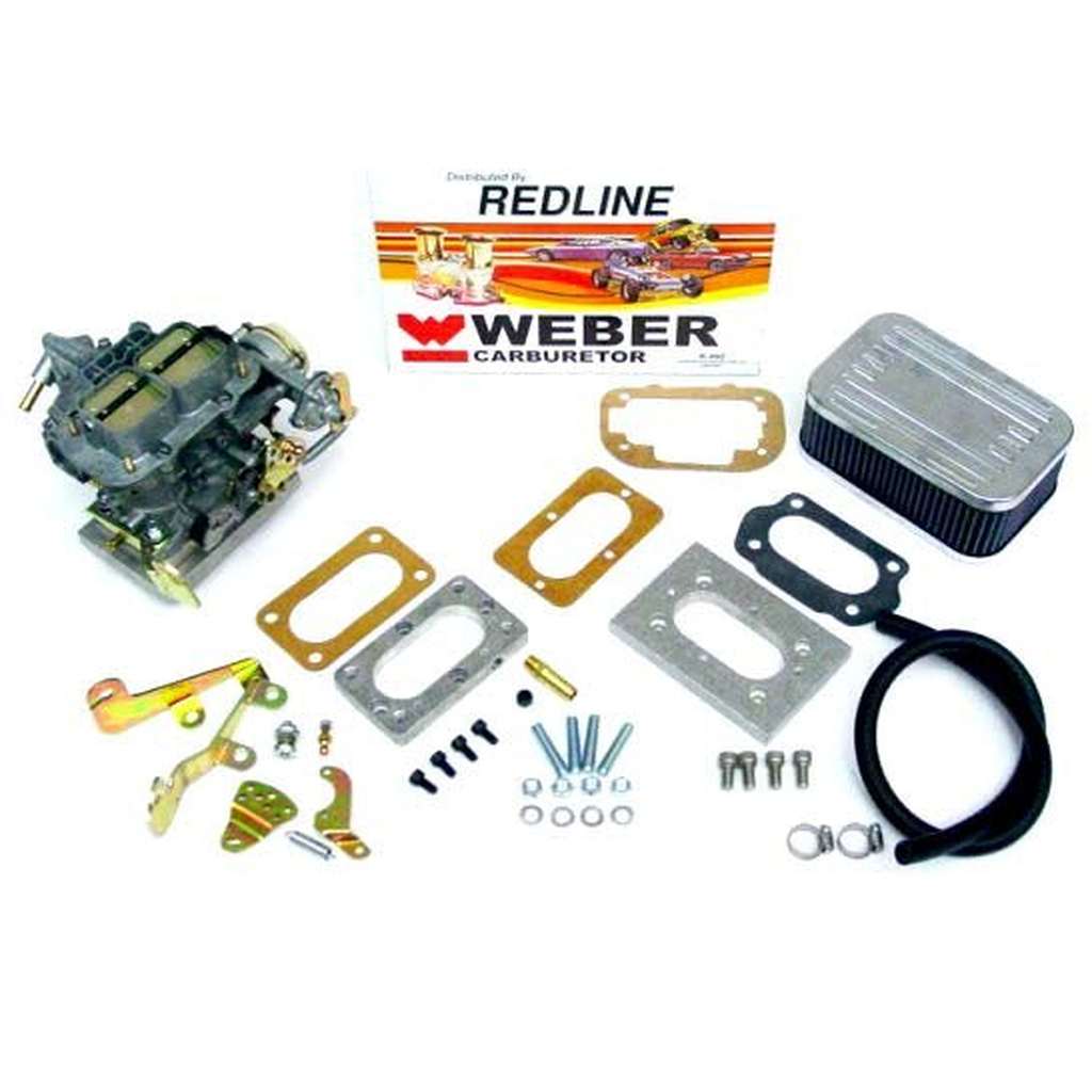 Redline Weber Carburetor Conversion Kit 232/258, Jeep Commando, CJ-Series, J- Series, and Waggoneers with 258 Engine - The JeepsterMan