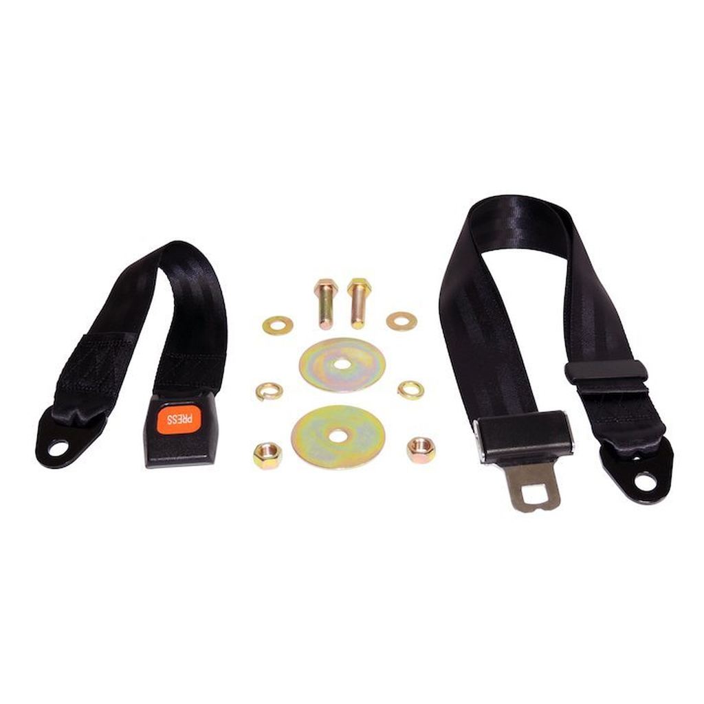 Seat Belts, Non-Retractable, 1941-1986, Willys and Jeep - The JeepsterMan