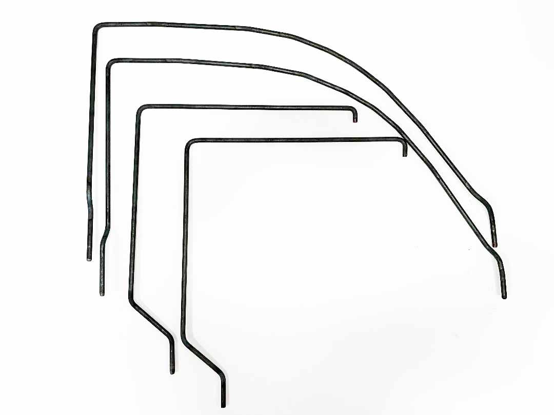 Set Of Curtain Rods, 1948-1951, Jeepster - The JeepsterMan