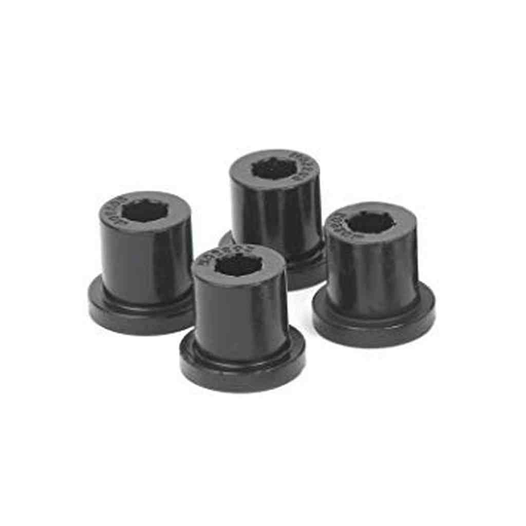 Shackle Bushing Kit, Rear Spring, Front Eye, Polyurethane, 1946-1964, Jeepster a - The JeepsterMan