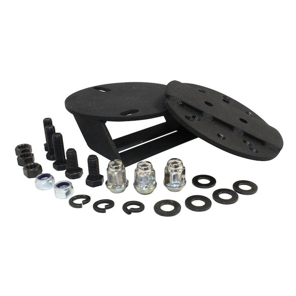 Spare Tire Spacer (Textured Black), 1976-1986, Jeep CJ-7 and CJ-8 - The JeepsterMan
