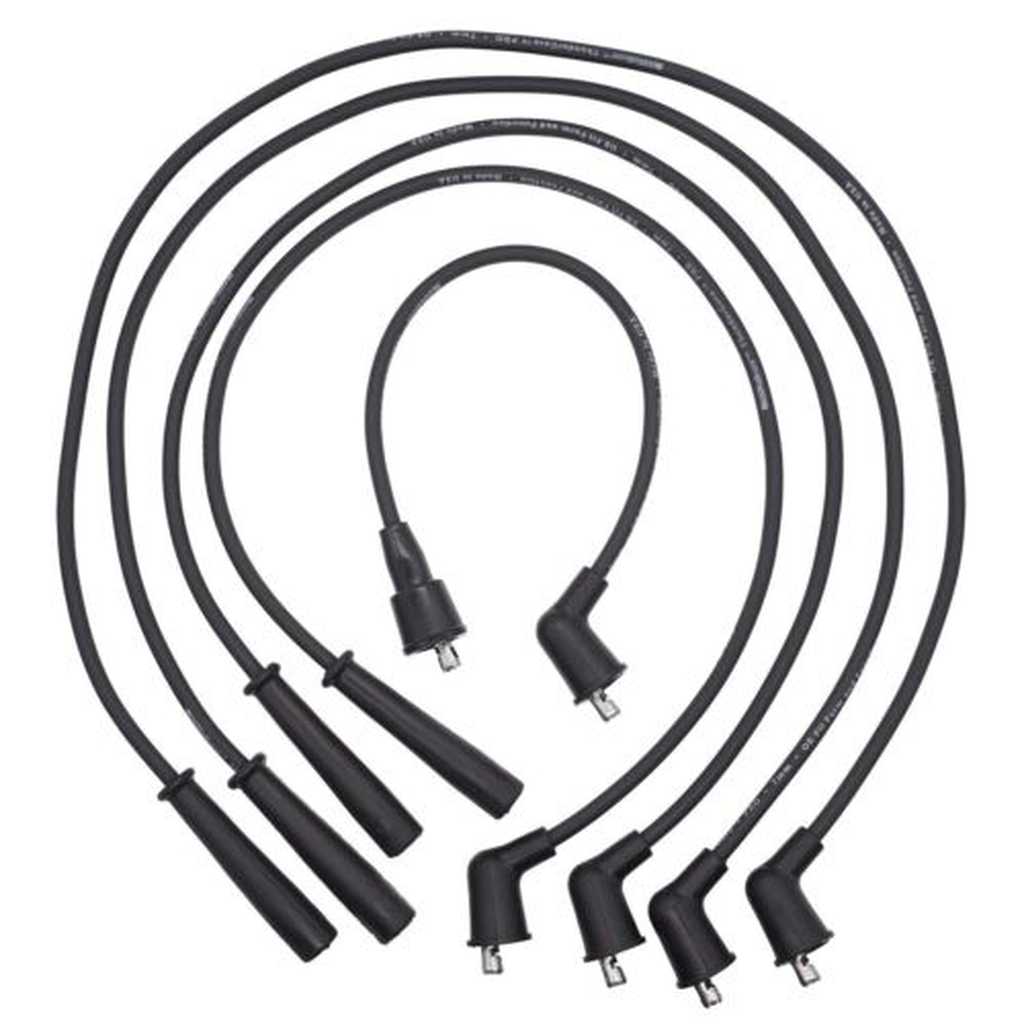 Spark Plug Wire Kit, Electronic Ignition, 12 Volt, 4-134, F Head, 1950-1971 Willys and Jeep - The JeepsterMan