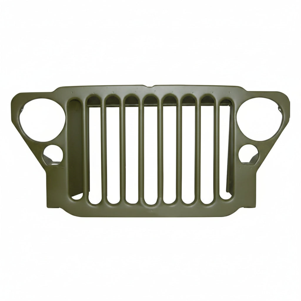 Steel Radiator Grille 1941-1945, MB/GPW Willys Jeep - The JeepsterMan