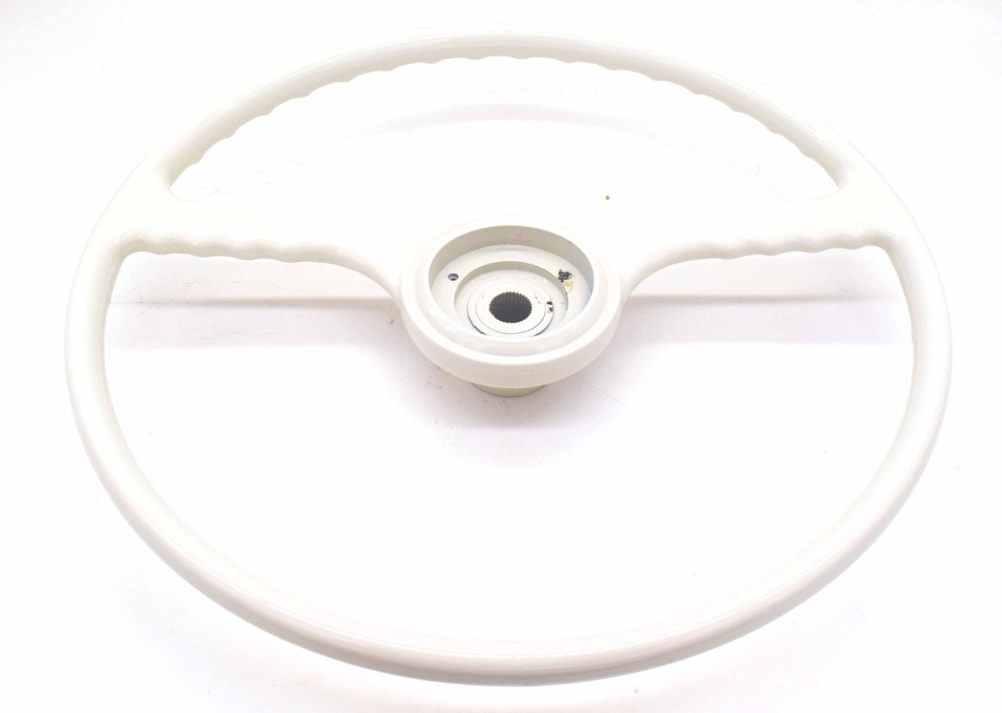 Steering Wheel, Ivory, 1950-1956, Willys Jeepster, Station Wagon, Pickup Truck - The JeepsterMan