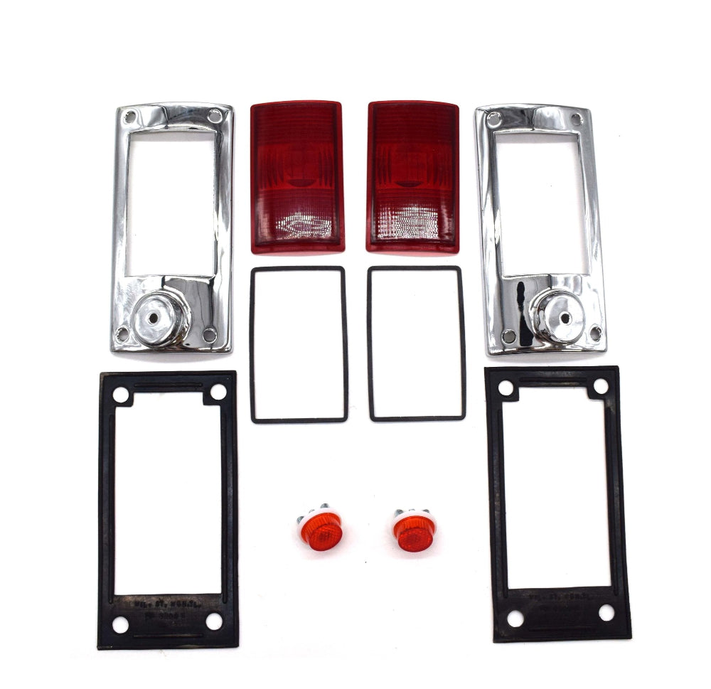 Tail and Stop Light Complete Kit, 1953-1963, Willys Station Wagon - The JeepsterMan