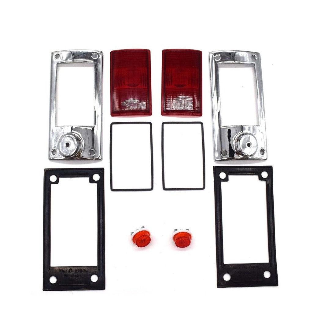 Tail and Stop Light Complete Kit, 1953-1963, Willys Station Wagon - The JeepsterMan