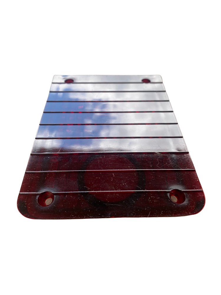 Tail Light Lens, Red, 1967-1973 Jeepster Commando and Commando - The JeepsterMan