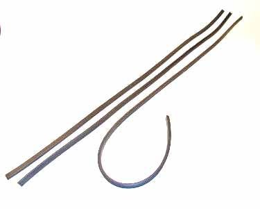 Tailgate to Body Weather Seal, 3 Piece, 1946-1964, Station Wagon. - The JeepsterMan