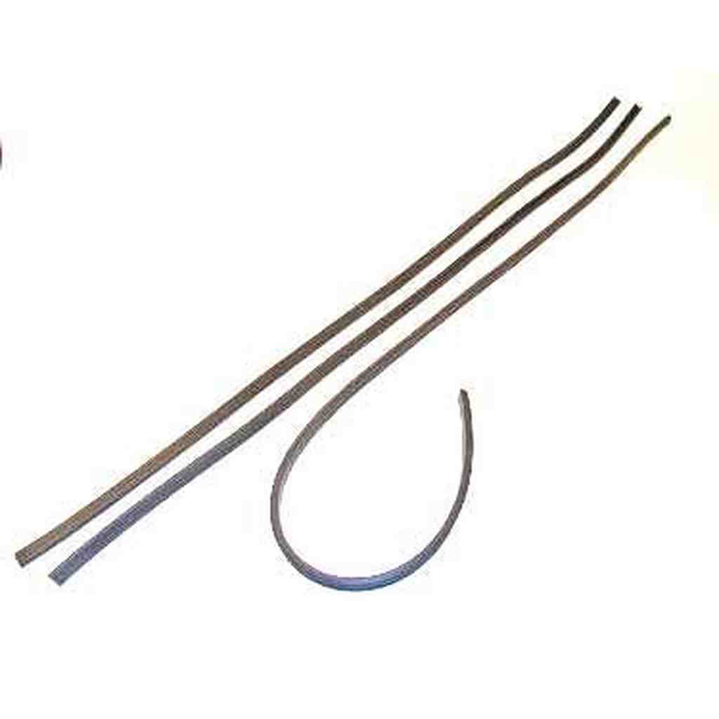 Tailgate to Body Weather Seal, 3 Piece, 1946-1964, Station Wagon. - The JeepsterMan
