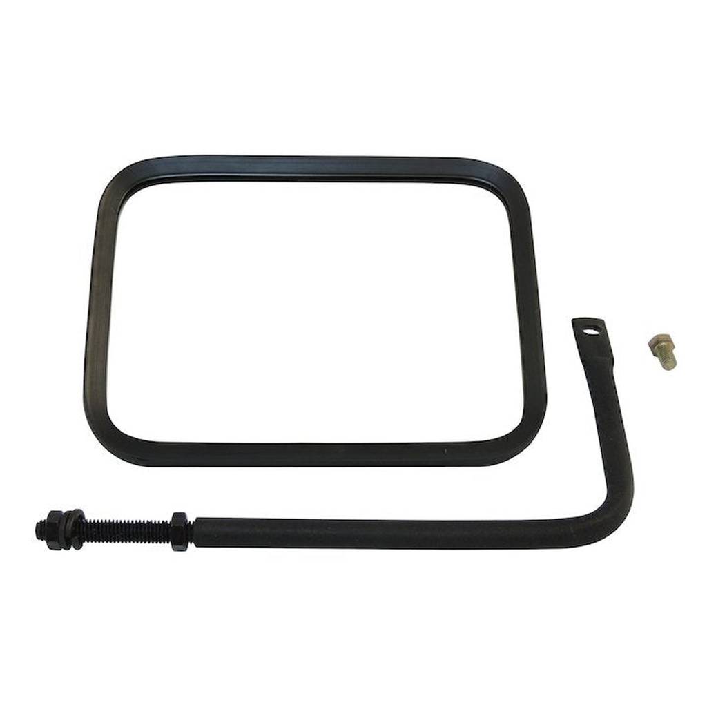 Trail Mirror w/ Arm (Black), 1976-1986, CJ-5, CJ-7, & CJ-8 - The JeepsterMan