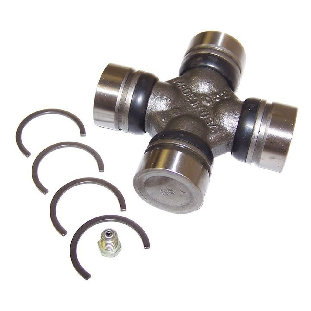 Universal Joint, Front Axle, Outer, Dana 25, 27, 30, 1941-1995, Willys and Jeep, Greasable - The JeepsterMan