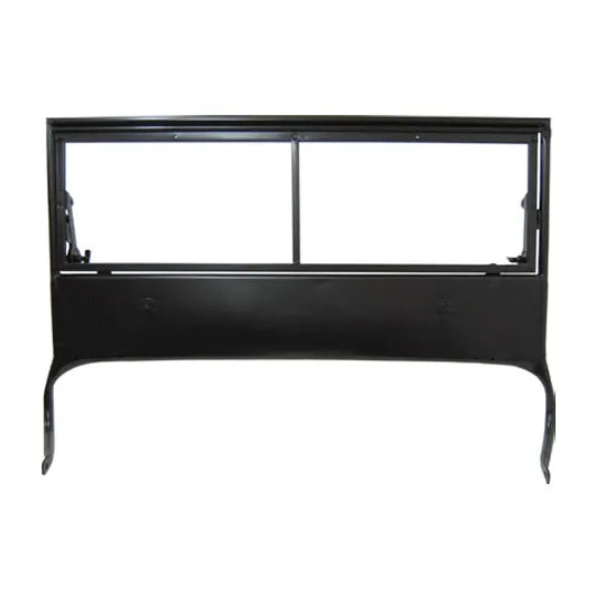 Windshield Frame (Less "Willys" Logo), 1946-1949, Willys Jeep CJ-2A - The JeepsterMan