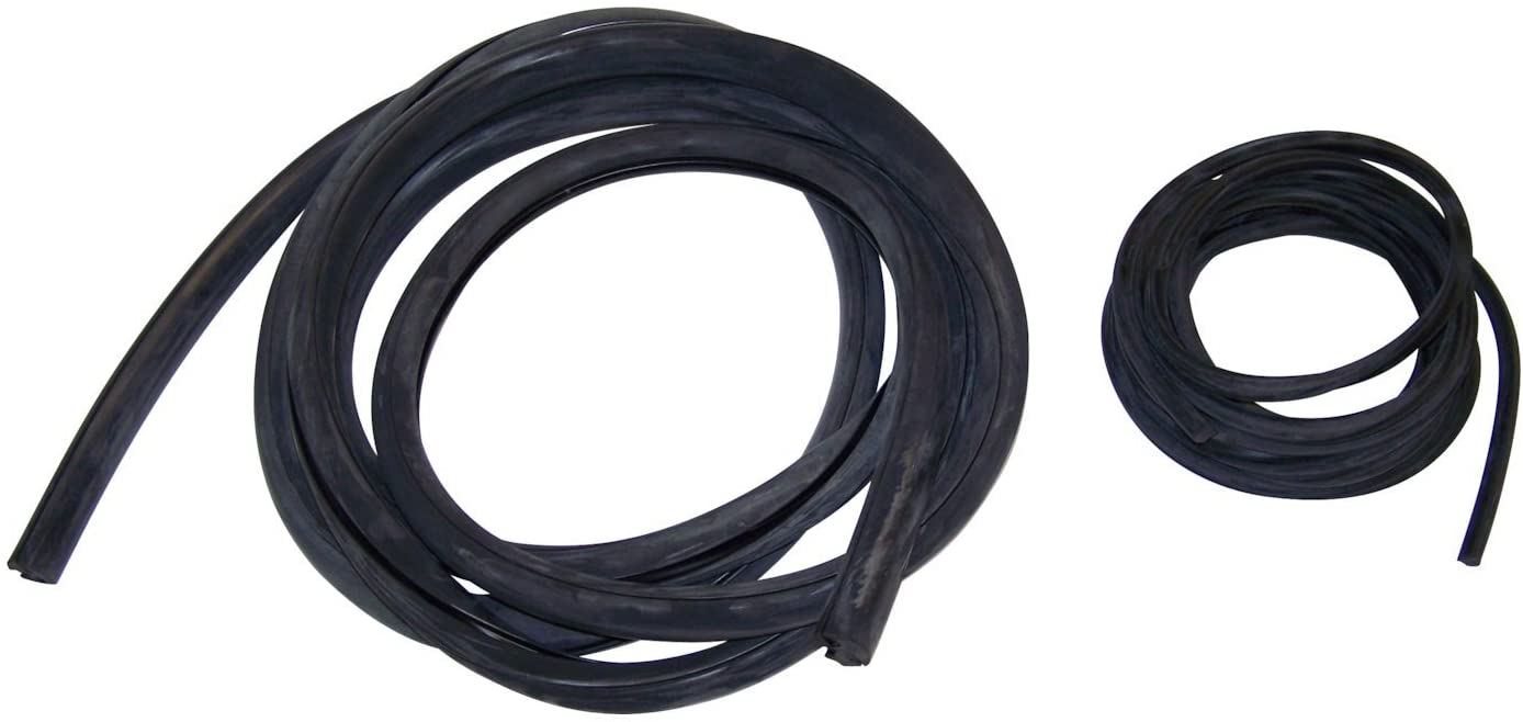Windshield Glass Rubber Weatherseal Kit, 1949-1971 Willys and Jeep