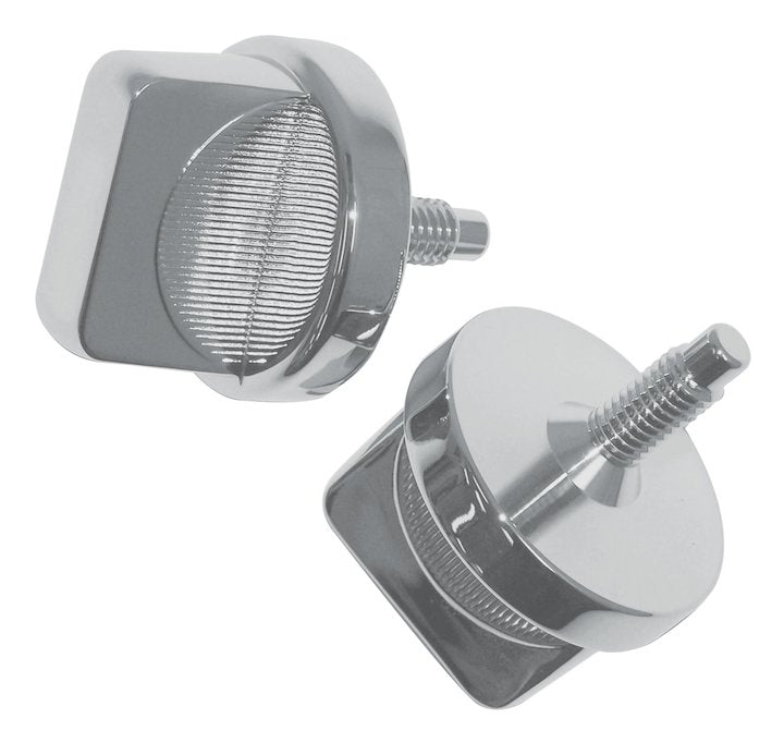 Windshield Knob Set (Chrome), 1976-1986, Jeep CJ-5, CJ-7, & CJ-8