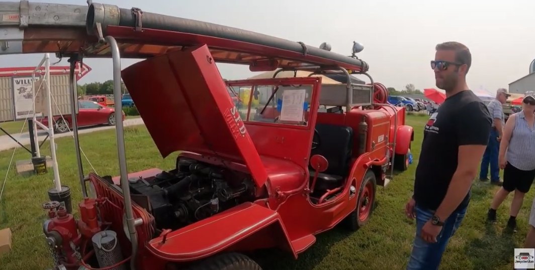 1947 Willys CJ2A Fire Truck - The JeepsterMan