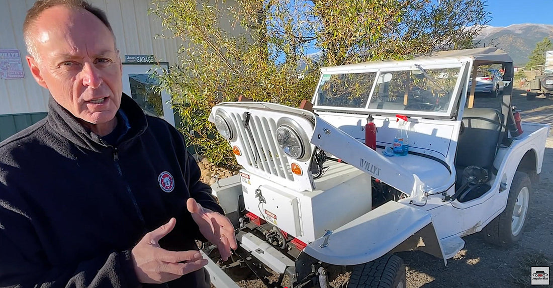 1948 CJ2A Electric Jeep - The JeepsterMan